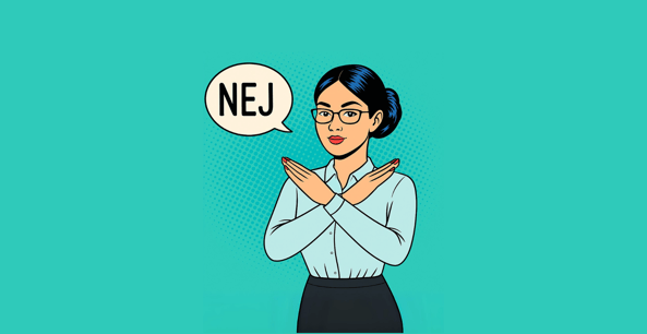 Velkommen i nej-klubben